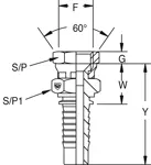 Hydraulischer Anschluss S491
