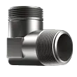 Codo simple para tubo hidráulico BSP