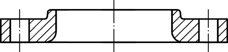 Typ 15 - Losflansch mit Vorschweißbördel für Leitungsenden