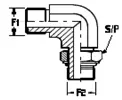 Hydraulikadapter ORFS